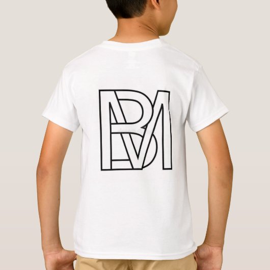 Babbu Maan bedrukt t-shirt (Achterkant)