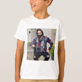 Babbu Maan bedrukt t-shirt (Voorkant)