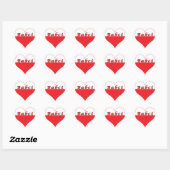 Babci Poland Heart Hart Sticker (Vel)