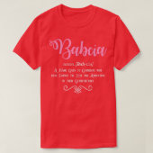 Babcia Definition Poolse oma T-shirt (Design voorkant)