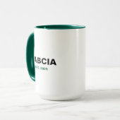"Babcia Est. Jaar" - Het perfecte oma cadeau Mok (Voorkant links)