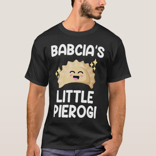 babcia little pierogi pools Pierogi T-shirt (Voorkant)