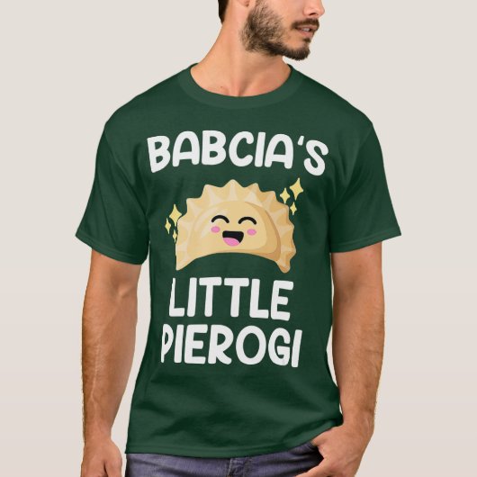 babcia little pierogi pools Pierogi T-shirt (Voorkant)