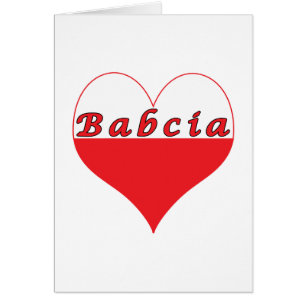 Babcia Poland Heart