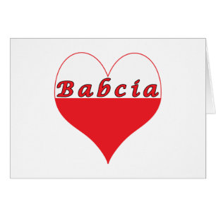 Babcia Poland Heart