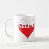 Babcia Poland Heart Koffiemok (Links)
