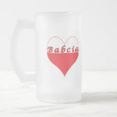 Babcia Poland Heart Matglas Bierpul (Links)