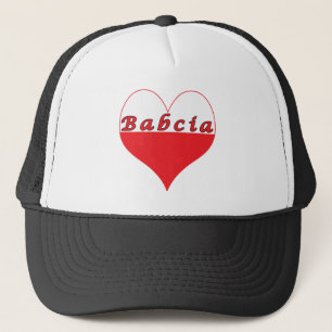 Babcia Poland Heart Trucker Pet