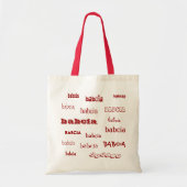 babcia tote bag (Voorkant)