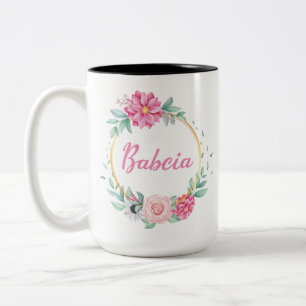 Babcia Tweekleurige Koffiemok