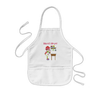 Babciaanse helper in de keuken kinder schort