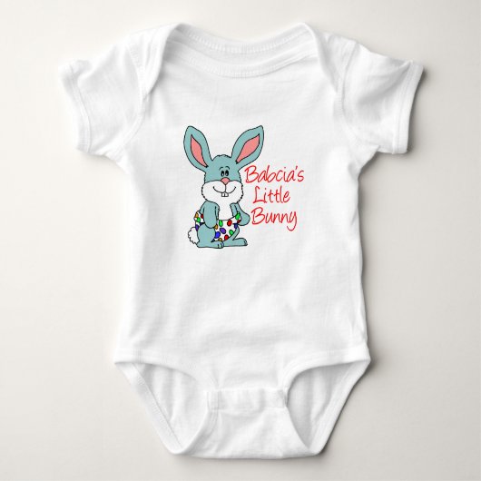 Babcia's kleine Bunny Romper (Voorkant)