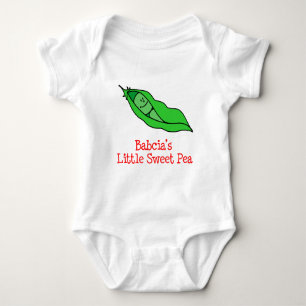 Babcia's kleine zoete erwt romper