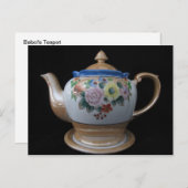 Babci's Teapot Briefkaart (Voorkant / Achterkant)