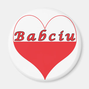 Babciu Poland Heart Magneet