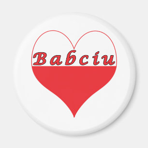 Babciu Poland Heart Magneet