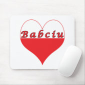 Babciu Poland Heart Muismat (Met muis)