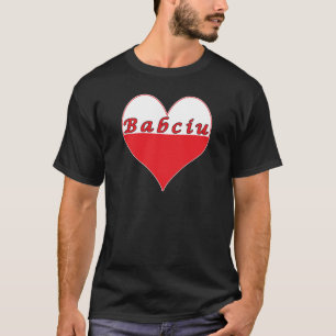 Babciu Poland Heart T-shirt