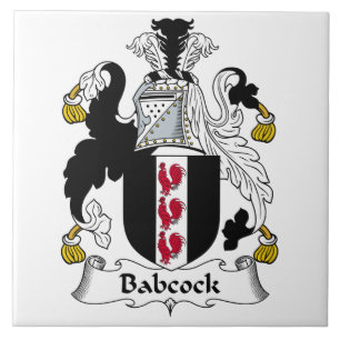 Babcock Family Crest Tegeltje
