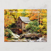 Babcock State Park Grist Mill Briefkaart (Voorkant)