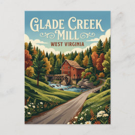 Babcock State Park VS Briefkaart