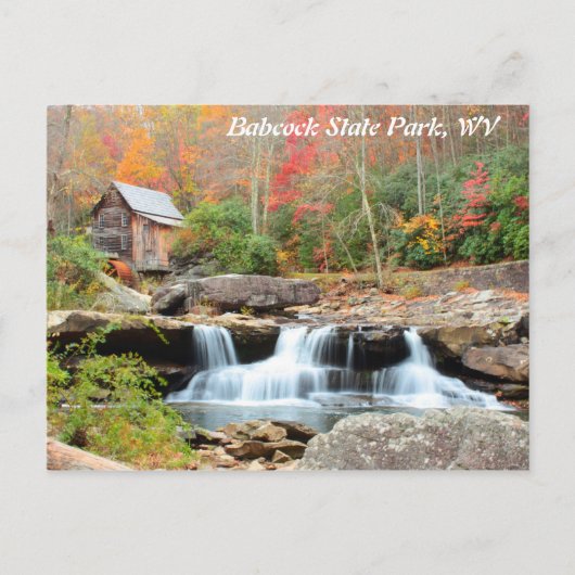 Babcock State Park West Virginia Briefkaart (Voorkant)