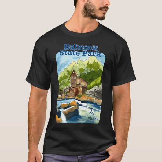 Babcock State Park, West Virginia T-shirt (Voorkant)
