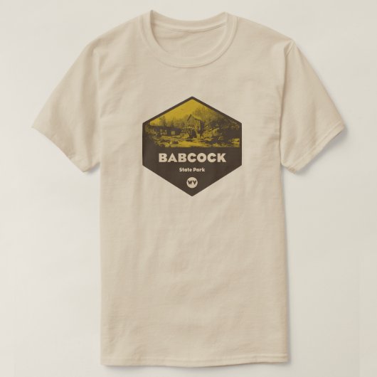 Babcock State Park West Virginia T-shirt (Design voorkant)