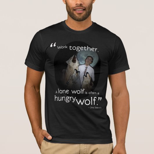 Babcock Wolf Moon T-shirt (Voorkant)