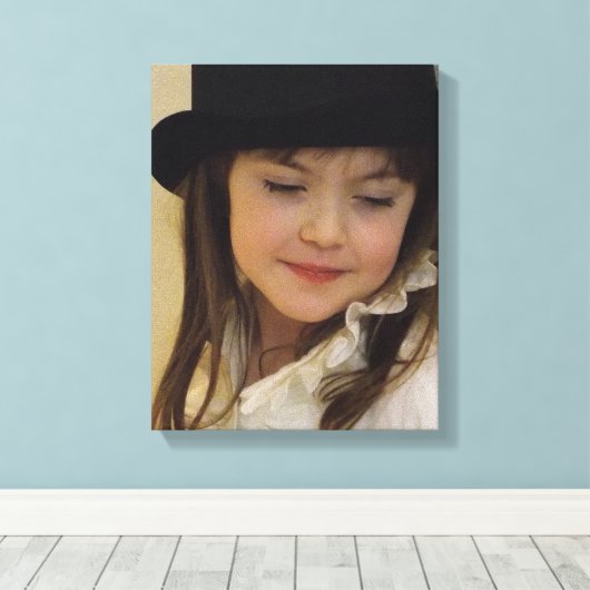Babe3 Canvas Afdruk (Insitu (Houten vloer))