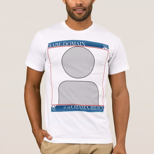 Babe Domain Mannen T-Shirt (Voorkant)