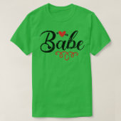 Babe Heart  Bride Bridesmaid Bachelorette P T-shirt (Design voorkant)