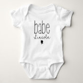 Babe Lincoln Abe Lincoln T-shirt/Bodysuit Romper (Voorkant)