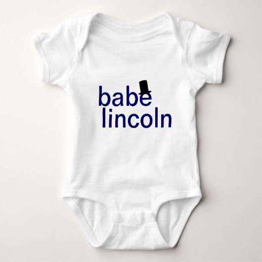 Babe Lincoln Baby Creeper Romper (Voorkant)