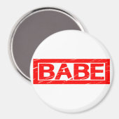 Babe Stamp Magneet (Voorkant / Achterkant)