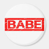 Babe Stamp Magneet (Voorkant)