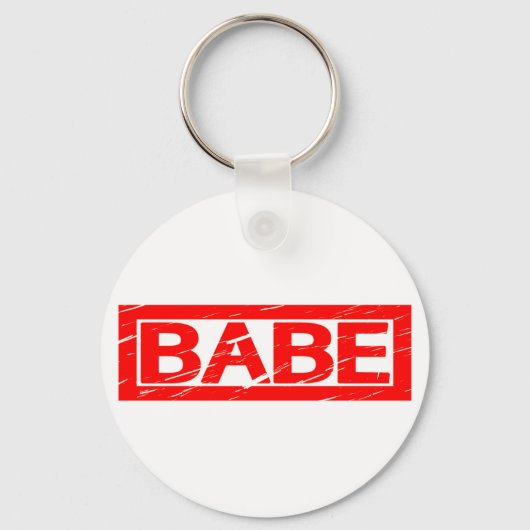 Babe Stamp Sleutelhanger (Voorkant)