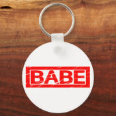 Babe Stamp Sleutelhanger (Voorkant)