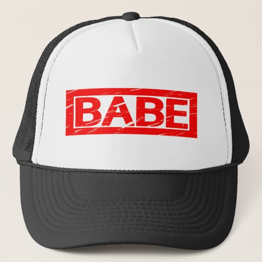 Babe Stamp Trucker Pet (Voorkant)