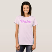 BABE Statement T-shirt – Zachte Vertrouwen, Kracht (Voorkant volledig)