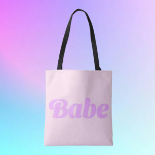 BABE Statement Tote Tas –Draag hem alsof je het me