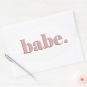 Babe Sticker (Envelop)