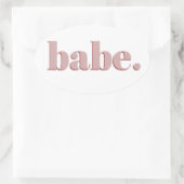 Babe Sticker (Tas)