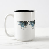 "Babe the Blue Ushi" 15 oz mok (Links)