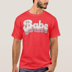 Babe Vintage Bruid Schattige Bruidsmeisje Bachelor T-shirt