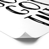 Babe You Got This - Uplifting Motivational Slogan Poster (Hoek)