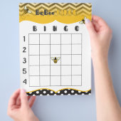 BaBee Baby shower Bingo Game Print Outs Flyer (Hand)
