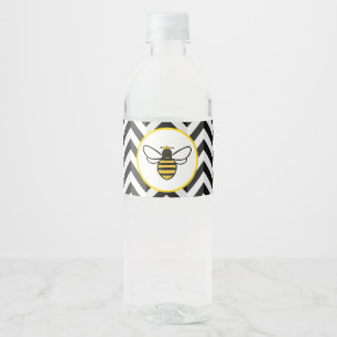 BaBee Baby shower Water Fleslabels Waterfles Etiket