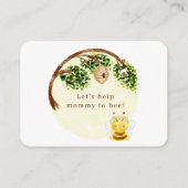 BaBee Diaper Raffle Enclosure Kaart (Achterkant)