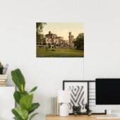 Babelsberg Palace, Potsdam, Berlijn, Duitsland Poster (Thuiskantoor)